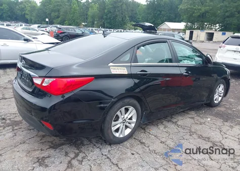 2014 Hyundai Sonata Gls из США, поврежденный, VIN 5NPEB4AC5EH916649
